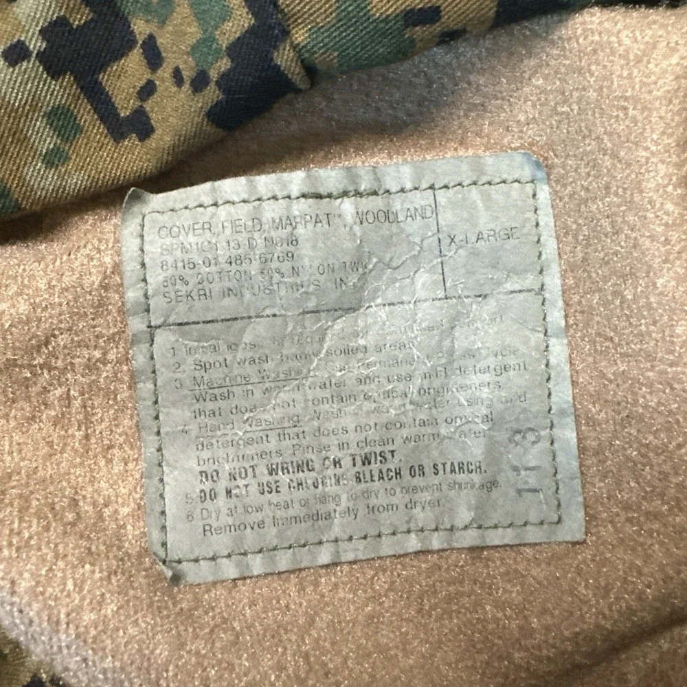 USMC Marine Corps Field‎ Safari MARPAT Combat Boonie Digital Hat X Large XL US